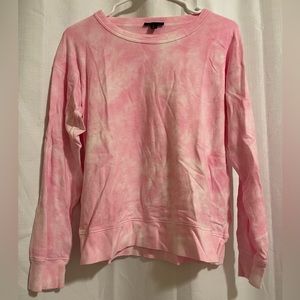 J. Crew Women’s Tie Dye Pink Sweater